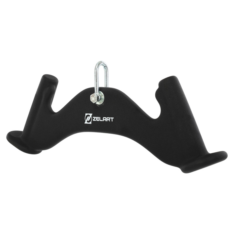Рукоятка для тяги з вузьким хватом Pull Down Handle нековзне покриття Mdbuddy TA-5391 43,5 см чорний