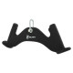 Рукоятка для тяги з вузьким хватом Pull Down Handle нековзне покриття Mdbuddy TA-5391 43,5 см чорний