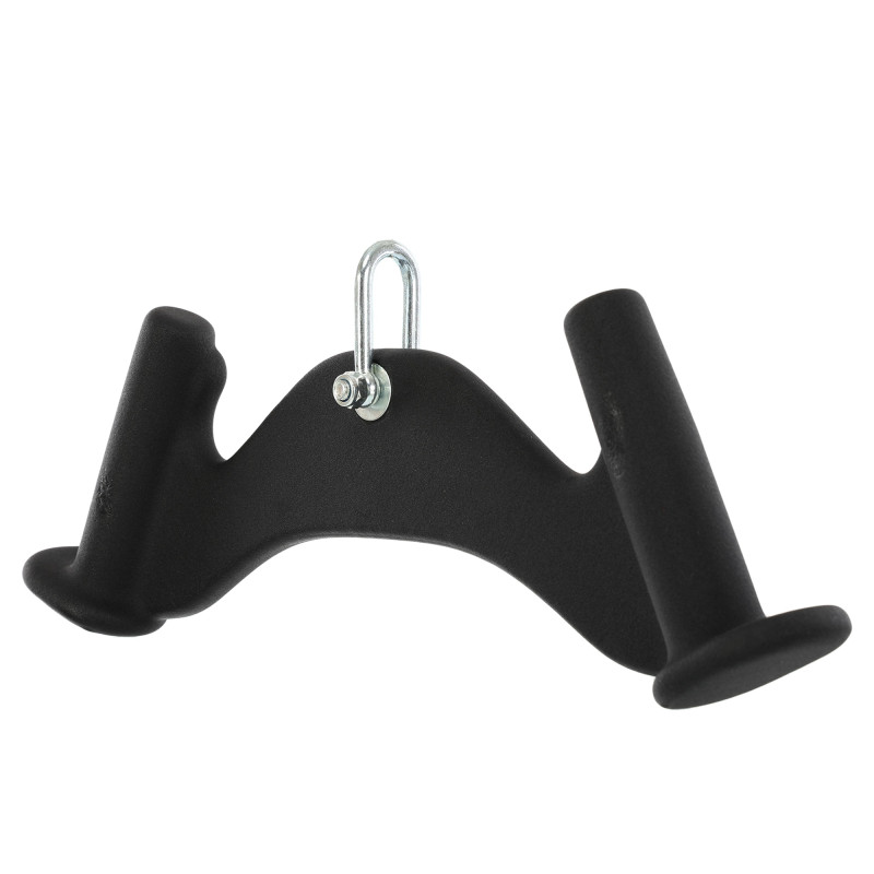 Рукоятка для тяги з вузьким хватом Pull Down Handle нековзне покриття Mdbuddy TA-5391 43,5 см чорний
