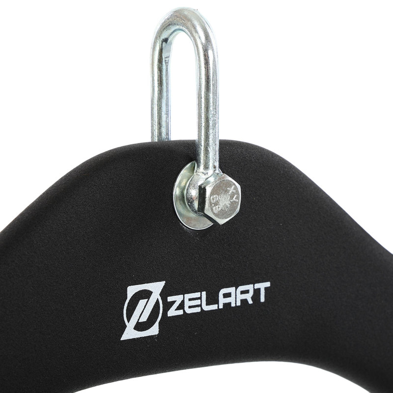 Рукоятка для тяги з вузьким хватом Pull Down Handle нековзне покриття Mdbuddy TA-5391 43,5 см чорний