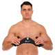 Рукоятка для тяги з вузьким хватом Pull Down Handle нековзне покриття Mdbuddy TA-5391 43,5 см чорний