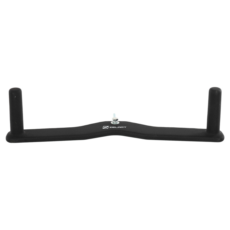 Рукоятка для тяги вниз з широким хватом Lat Pull Down Bar нековзне покриття Mdbuddy TA-5392 розмір 52х10х15см чорний