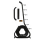 Стійка вертикальна для рукояток та ручок для тренажерів Machine Bar Rack MDbuddy TA-5396 розмір-57,3x81x156,1см чорний