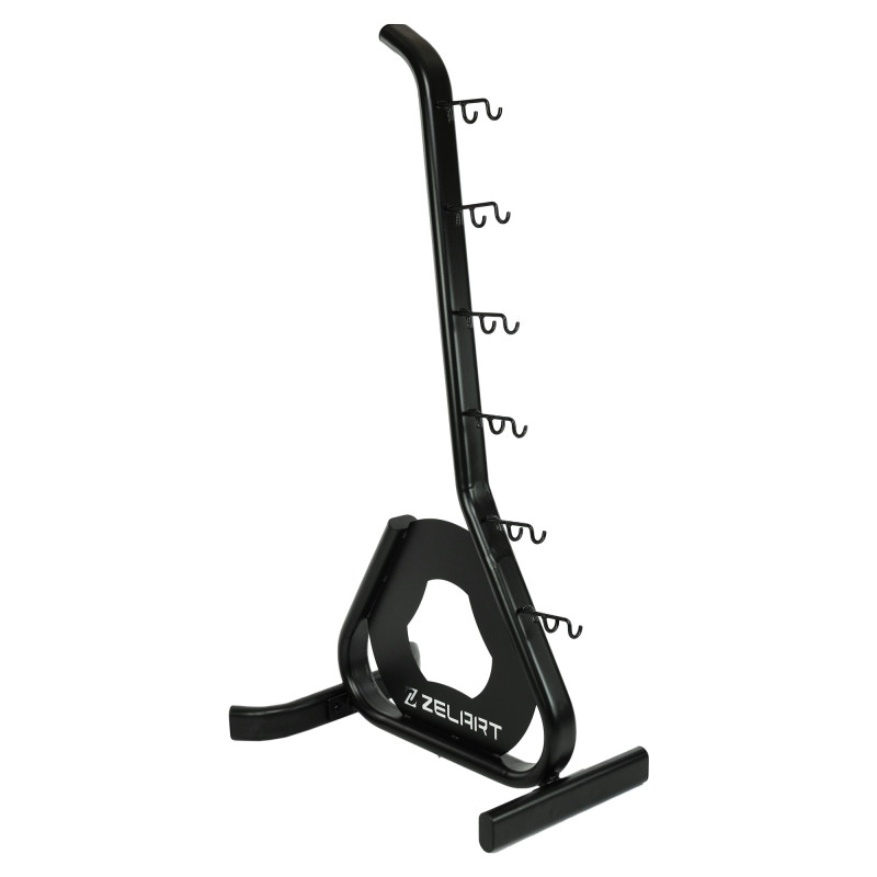 Стійка вертикальна для рукояток та ручок для тренажерів Machine Bar Rack MDbuddy TA-5396 розмір-57,3x81x156,1см чорний