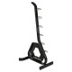 Стійка вертикальна для рукояток та ручок для тренажерів Machine Bar Rack MDbuddy TA-5396 розмір-57,3x81x156,1см чорний