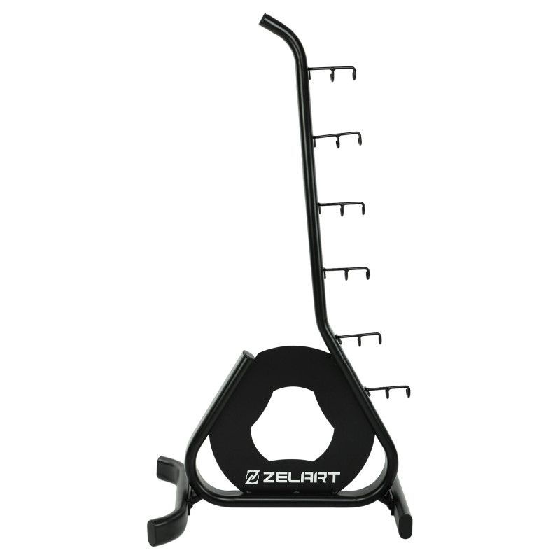 Стійка вертикальна для рукояток та ручок для тренажерів Machine Bar Rack MDbuddy TA-5396 розмір-57,3x81x156,1см чорний