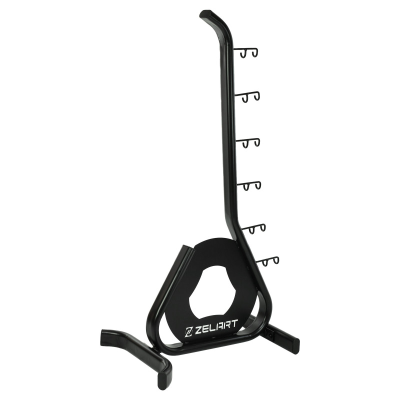 Стійка вертикальна для рукояток та ручок для тренажерів Machine Bar Rack MDbuddy TA-5396 розмір-57,3x81x156,1см чорний