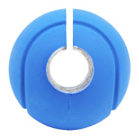 Розширювач хвата сферичний на гриф гантелі та турнік Handle Grip Zelart TA-7219 1шт 7,2см синій