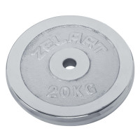 Млинці диски хромовані Zelart TA-7786-20 31мм 20кг хром