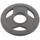 Диски диски сталеві пофарбовані з потрійним хватом Zelart TA-7791-1_25 51мм 1,25 кг сірий