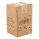 Гиря тренувальна цільна чавунна гумова з хромованою ручкою Zelart TA-7794-6 6кг чорний