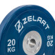 Бамперні диски гумові Zelart TA-7798-20 50.6±0.2мм 20кг синій