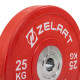 Бамперні диски гумові Zelart TA-7798-25 50.6±0.2мм 25кг червоний