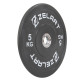 Бамперні диски гумові Zelart TA-7798-5 50.6±0.2мм 5кг чорний