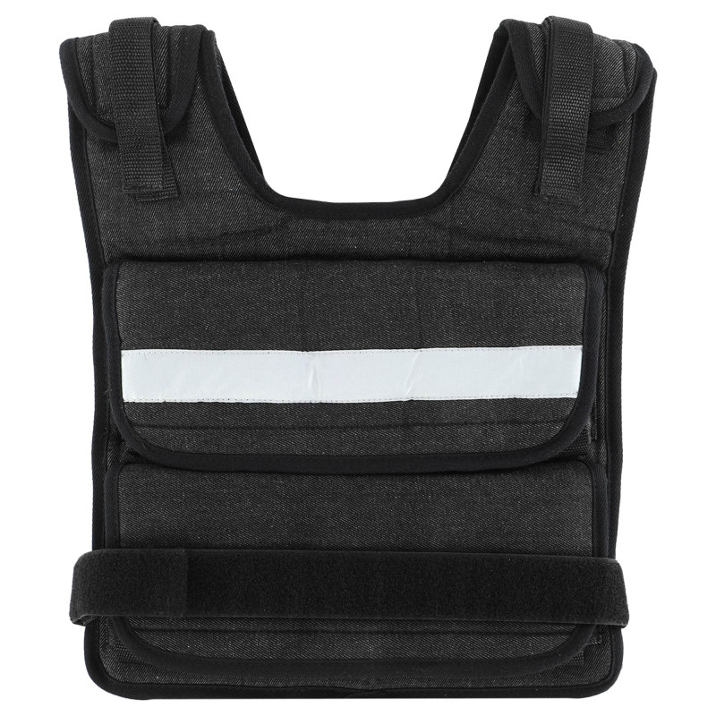 Жилет обважнювач з регульованою вагою Zelart WEIGTH VEST TA-7805-10 вага-0,5-10кг чорний