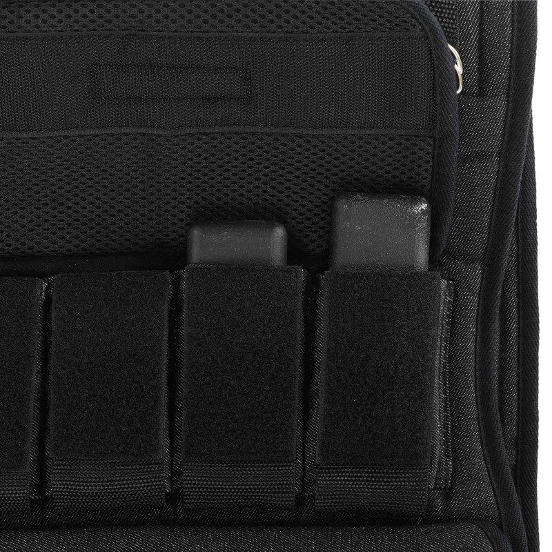 Жилет обважнювач з регульованою вагою Zelart WEIGTH VEST TA-7805-10 вага-0,5-10кг чорний