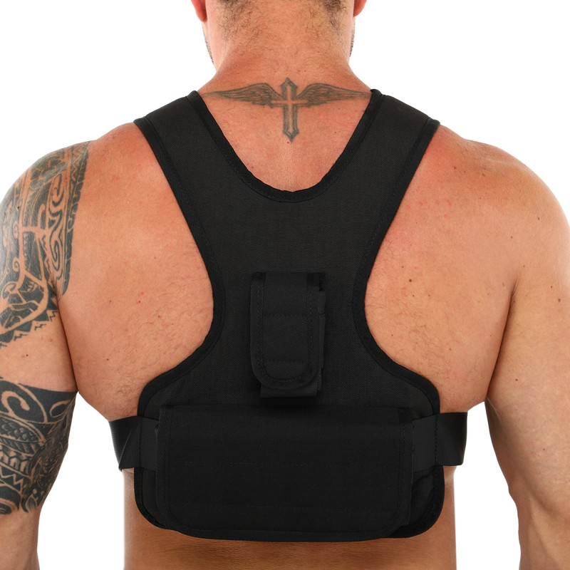 Жилет обважнювач з регульованою вагою Zelart WEIGTH VEST TA-7812-10 вага-1-10кг сірий
