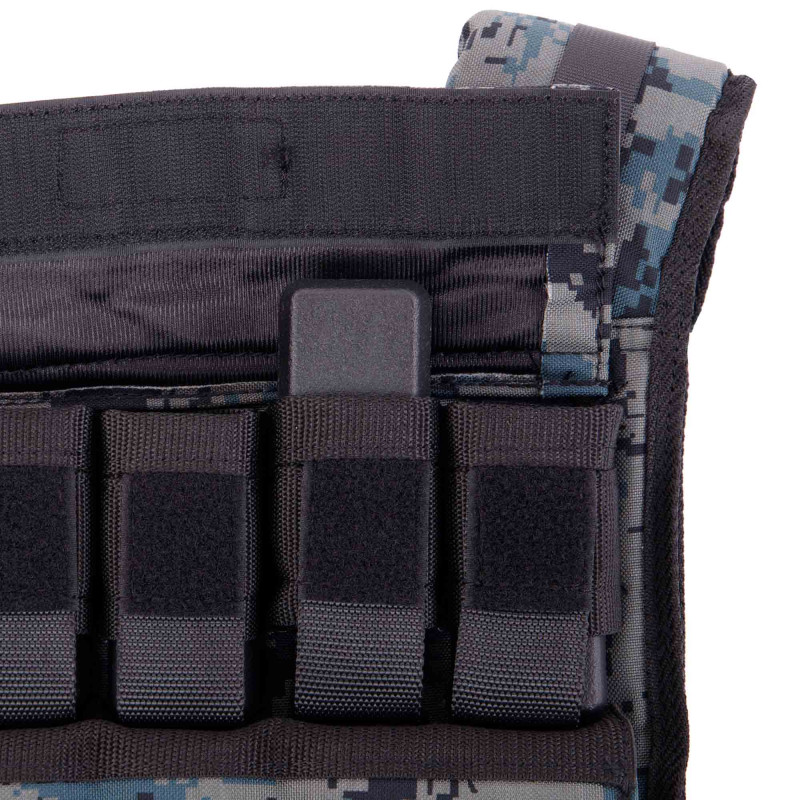 Жилет обважнювач з регульованою вагою Zelart WEIGTH VEST TA-7817-20 вага-1-20кг камуфляж