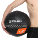 М'яч набивний медичний для кросфіту WALL BALL Zelart TA-7822-11 вага-11кг чорний