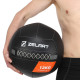 М'яч набивний медичний для кросфіту WALL BALL Zelart TA-7822-12 вага-12кг чорний