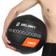 М'яч набивний медичний для кросфіту WALL BALL Zelart TA-7822-15 вага-15кг чорний