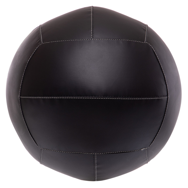 М'яч набивний медичний для кросфіту WALL BALL Zelart TA-7822-3 вага-3кг чорний