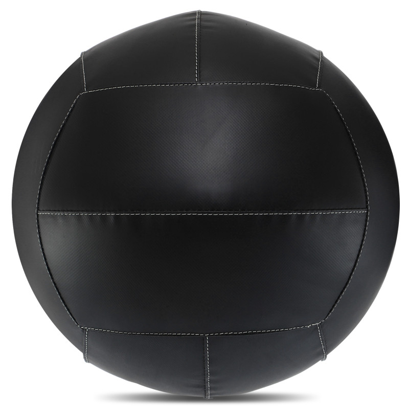 М'яч набивний медичний для кросфіту WALL BALL Zelart TA-7822-4 вага-4кг чорний