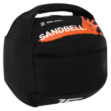 Насипна гіра пісочна SandBell Crossfit Zelart TA-7823-15-1 вага 15кг чорний