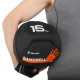 Насипна гіра пісочна SandBell Crossfit Zelart TA-7823-15-1 вага 15кг чорний
