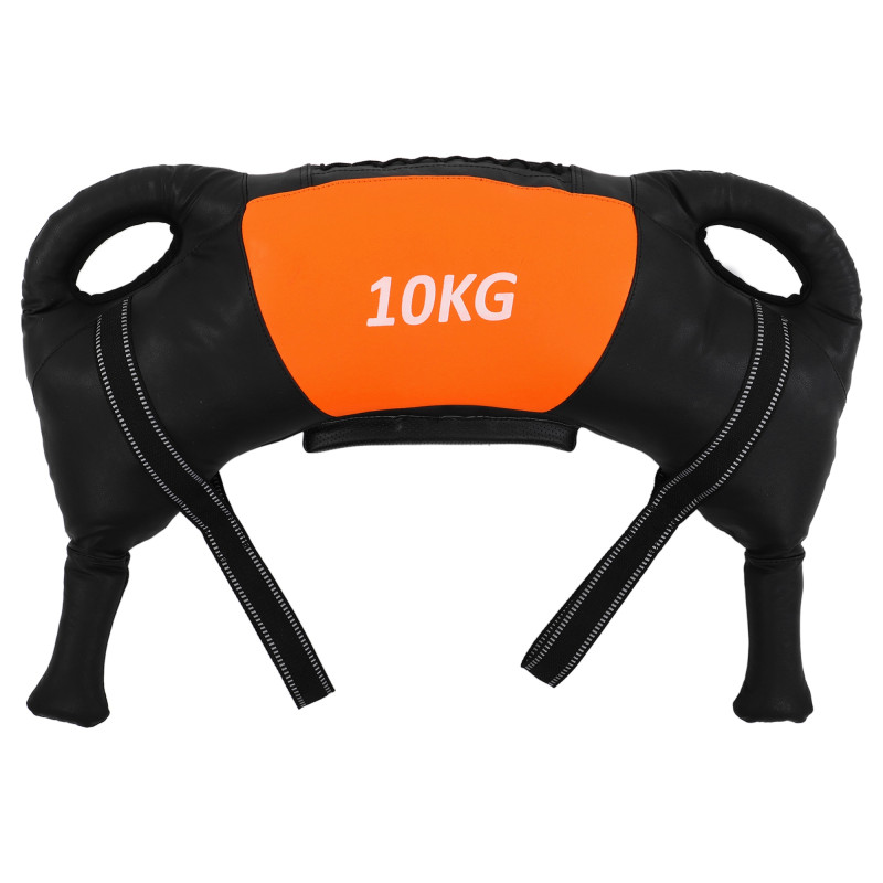 Мішок Болгарський Bulgarian bag Zelart TA-7826-10 вага-10кг чорний-помаранчевий