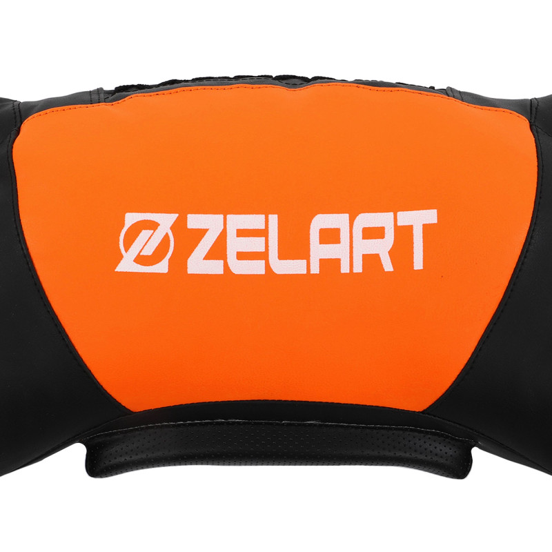 Мішок Болгарський Bulgarian bag Zelart TA-7826-10 вага-10кг чорний-помаранчевий