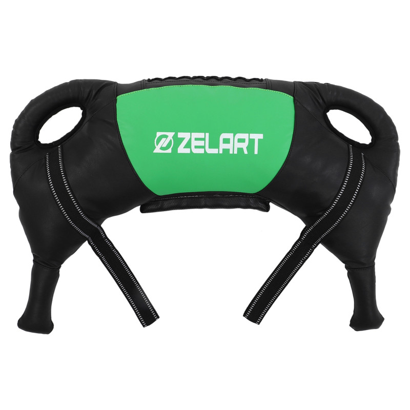 Мішок Болгарський Bulgarian bag Zelart TA-7826-5 вага-5кг чорний-зелений