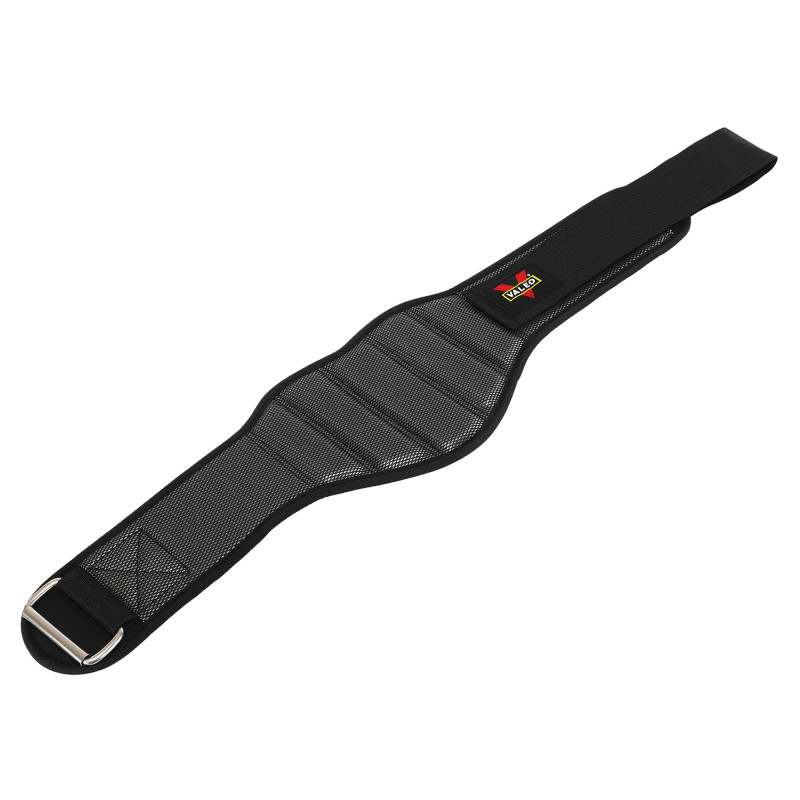 Пояс атлетичний текстильний VALEO TA-80149 спинка-19см розмір-M-XL чорний