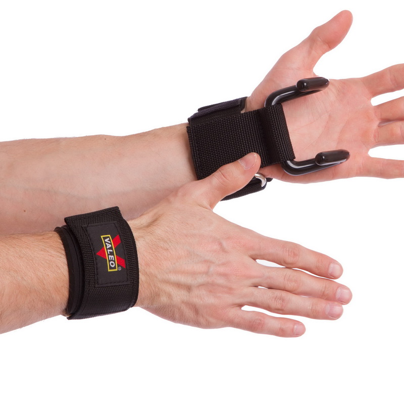 Гаки для підтягування і тяги на зап'ястя VALEO TA-8130 2шт чорний