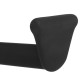 Рукоятка для тяги із середнім хватом Mide Grip нековзне покриття Zelart TA-9624 85см чорний