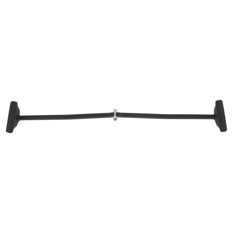 Рукоятка для тяги із середнім хватом Mide Grip нековзне покриття Zelart TA-9624 85см чорний