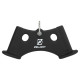 Рукоятка для тяги з вузьким хватом Triceps Grip нековзне покриття Zelart TA-9627 33см чорний