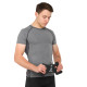 Рукоятка для тяги з вузьким хватом Triceps Grip нековзне покриття Zelart TA-9627 33см чорний