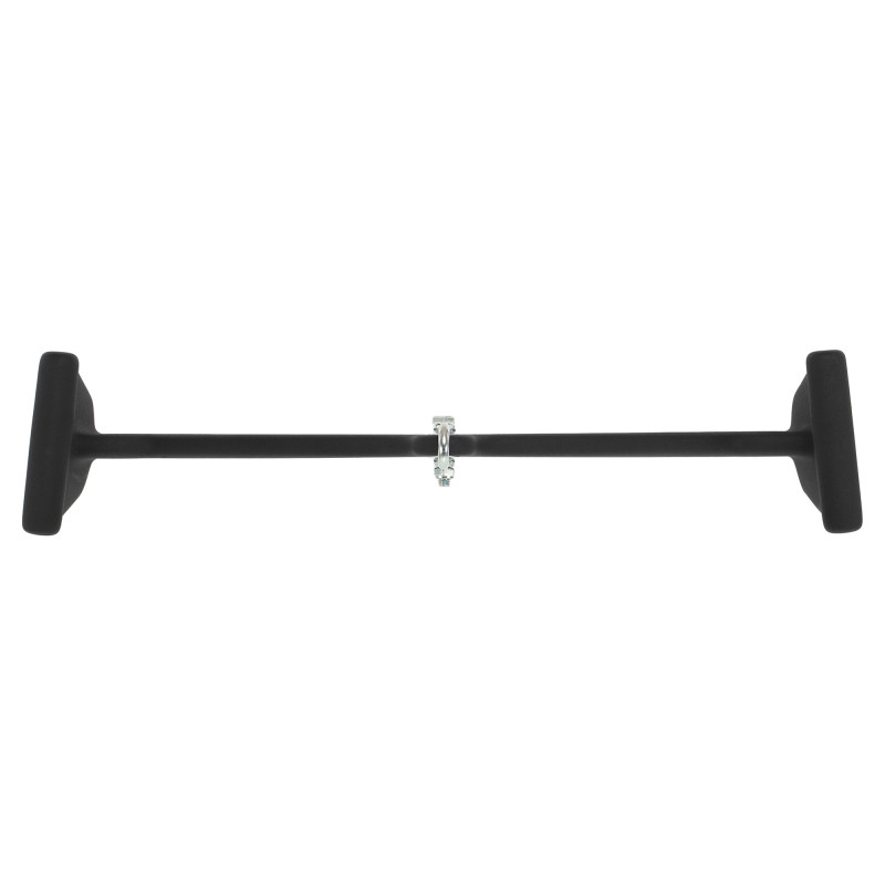 Рукоятка для тяги із середнім хватом Mide Grip нековзне покриття Zelart TA-9629 55см чорний