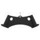 Рукоятка для тяги з вузьким хватом Triceps Grip нековзне покриття Zelart TA-9630 42см чорний