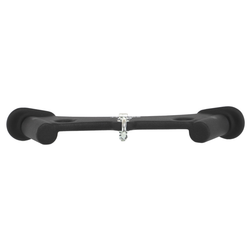 Рукоятка для тяги з вузьким хватом Triceps Grip нековзне покриття Zelart TA-9630 42см чорний