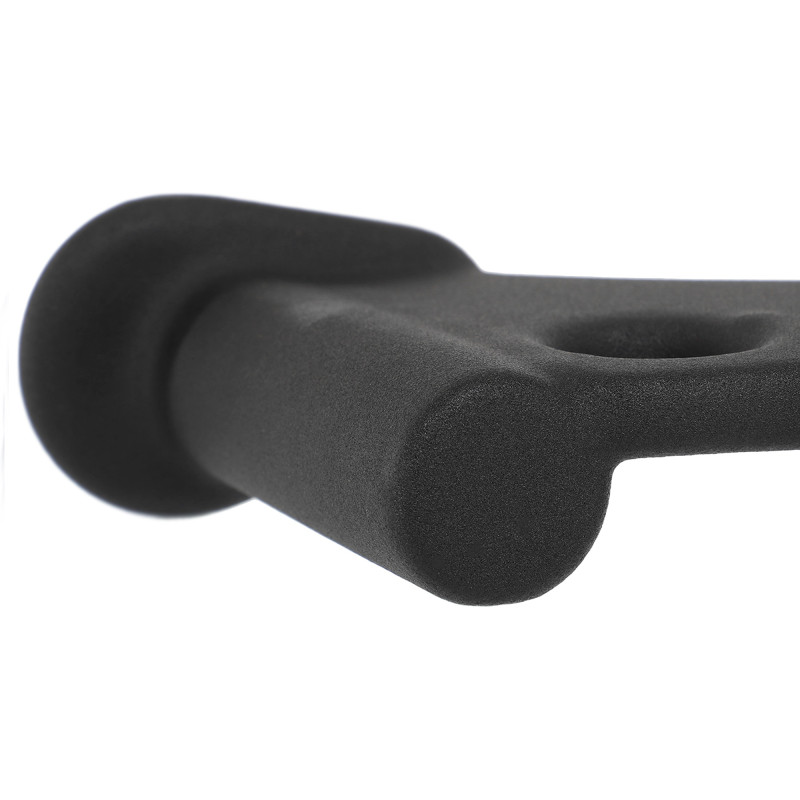 Рукоятка для тяги з вузьким хватом Triceps Grip нековзне покриття Zelart TA-9630 42см чорний