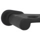 Рукоятка для тяги з вузьким хватом Triceps Grip нековзне покриття Zelart TA-9630 42см чорний