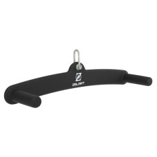 Рукоятка для тяги із середнім хватом Mide Grip нековзне покриття Zelart TA-9632 53см чорний