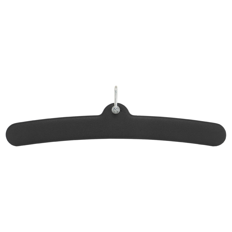 Рукоятка для тяги із середнім хватом Mide Grip нековзне покриття Zelart TA-9632 53см чорний