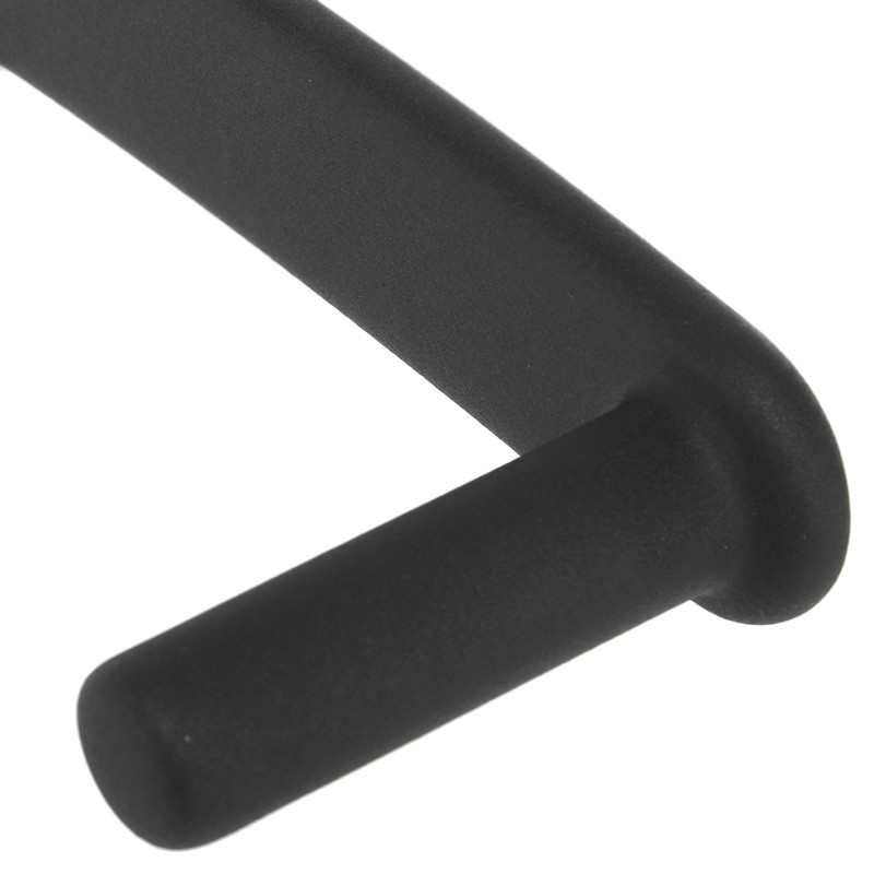 Рукоятка для тяги із середнім хватом Mide Grip нековзне покриття Zelart TA-9632 53см чорний