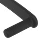 Рукоятка для тяги із середнім хватом Mide Grip нековзне покриття Zelart TA-9632 53см чорний