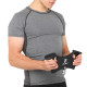 Рукоятка для тяги з вузьким хватом Triceps Grip нековзне покриття Zelart TA-9633 33см чорний