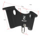 Рукоятка для тяги з вузьким хватом Triceps Grip нековзне покриття Zelart TA-9633 33см чорний