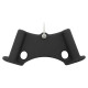 Рукоятка для тяги з вузьким хватом Triceps Grip нековзне покриття Zelart TA-9633 33см чорний